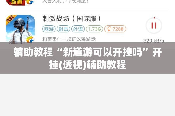 辅助教程“新道游可以开挂吗”开挂(透视)辅助教程