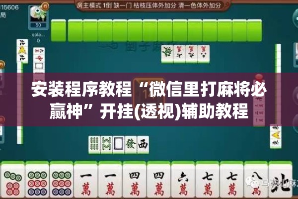 安装程序教程“微信里打麻将必赢神”开挂(透视)辅助教程