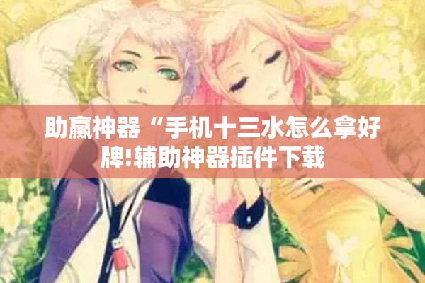 助赢神器“手机十三水怎么拿好牌!辅助神器插件下载