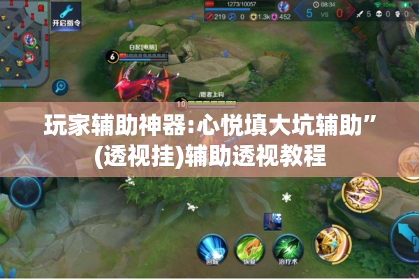 玩家辅助神器:心悦填大坑辅助”(透视挂)辅助透视教程