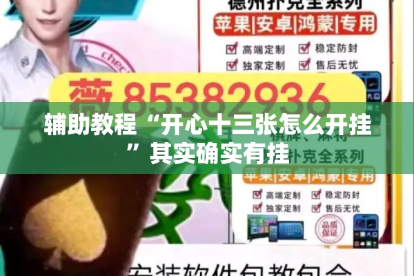 辅助教程“开心十三张怎么开挂	”其实确实有挂