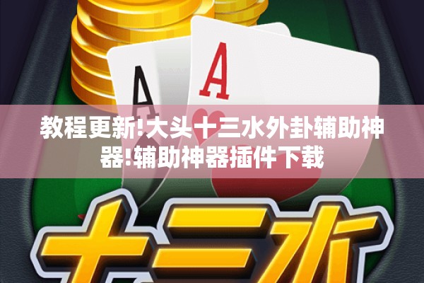 教程更新!大头十三水外卦辅助神器!辅助神器插件下载 教程更新!大头十三水外卦辅助神器!辅助神器插件下载